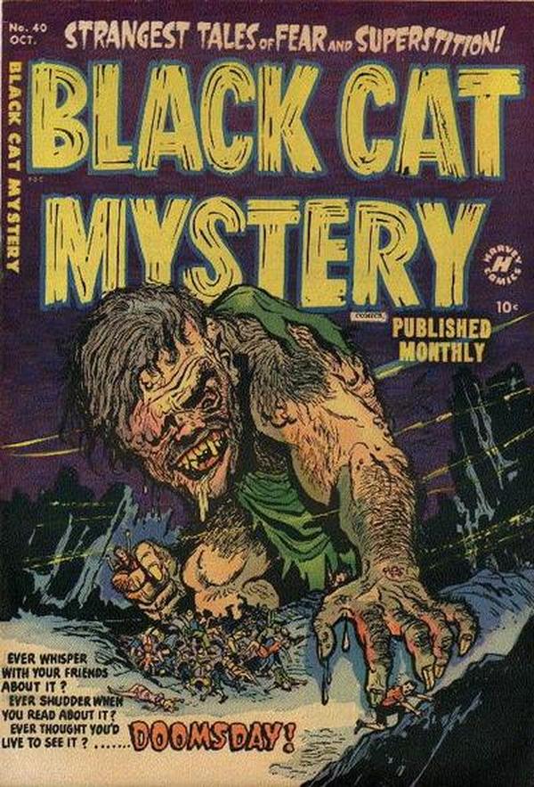 Black Cat Comics #40 cover