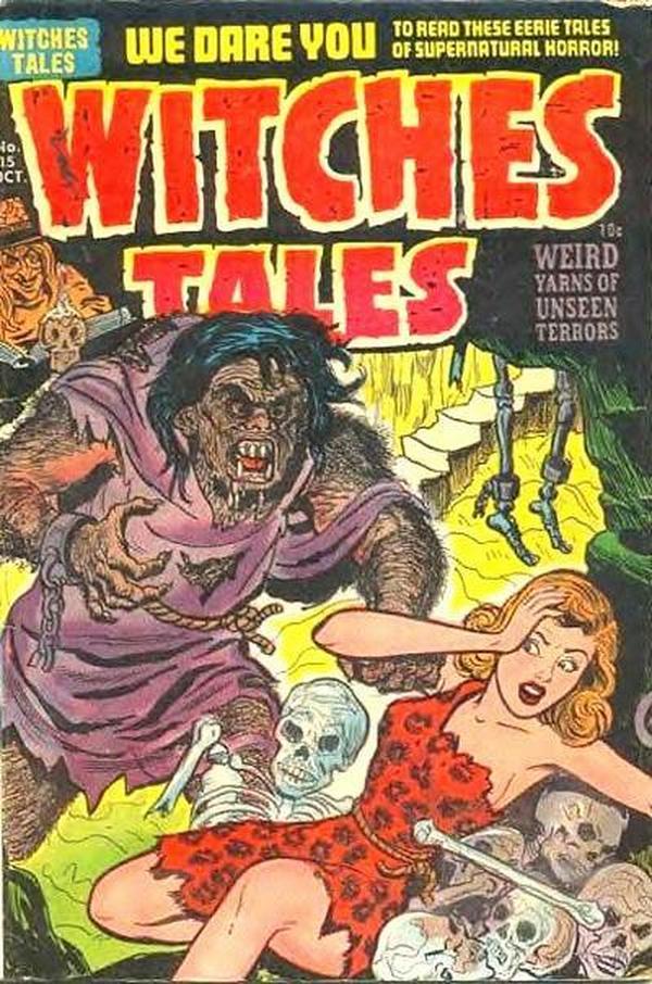 Witches Tales #15 cover