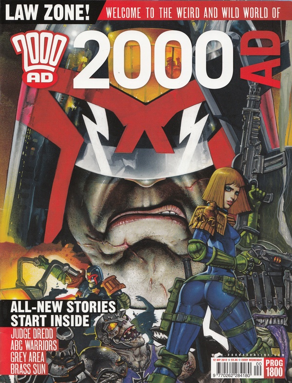 2000 AD #1800 cover