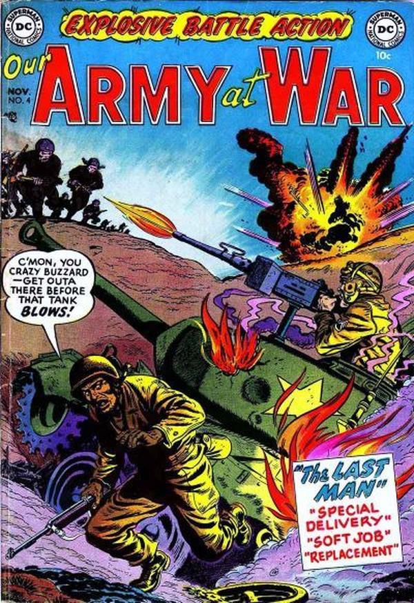 Our Army at War #4 cover