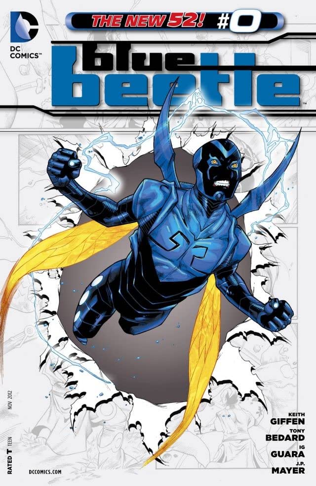 Blue Beetle #0 cover