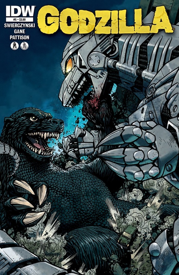 Godzilla #5 cover
