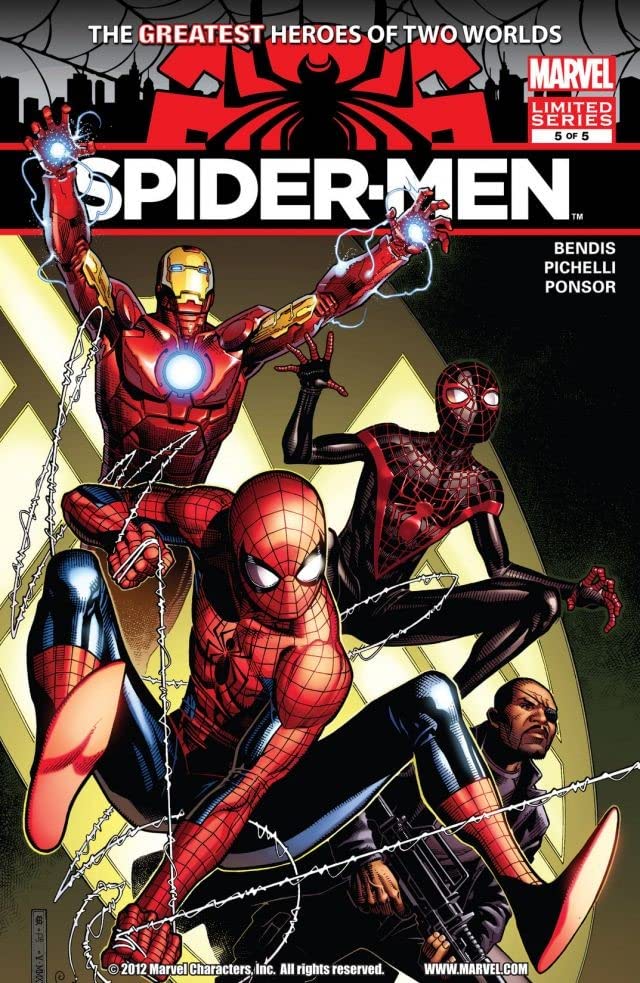 Spider-Men #5 cover
