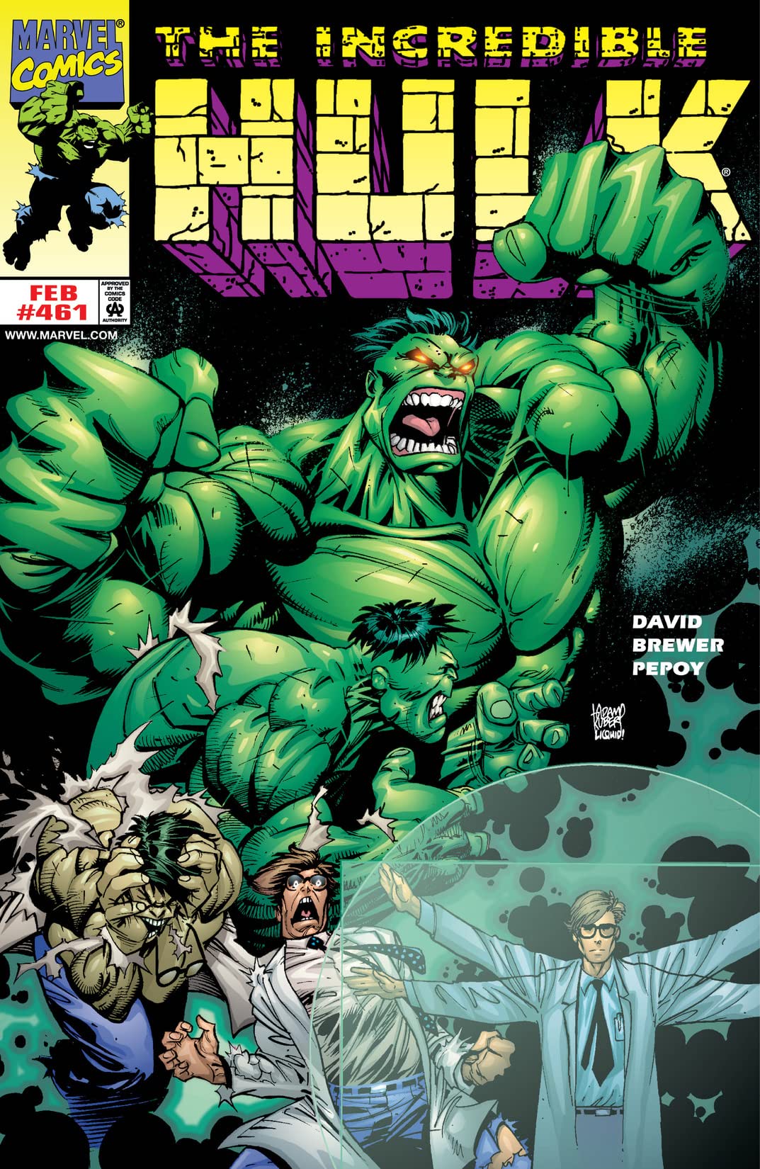 The Incredible Hulk #461 cover