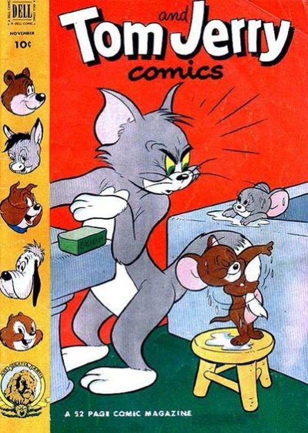Tom & Jerry Comics #100 cover