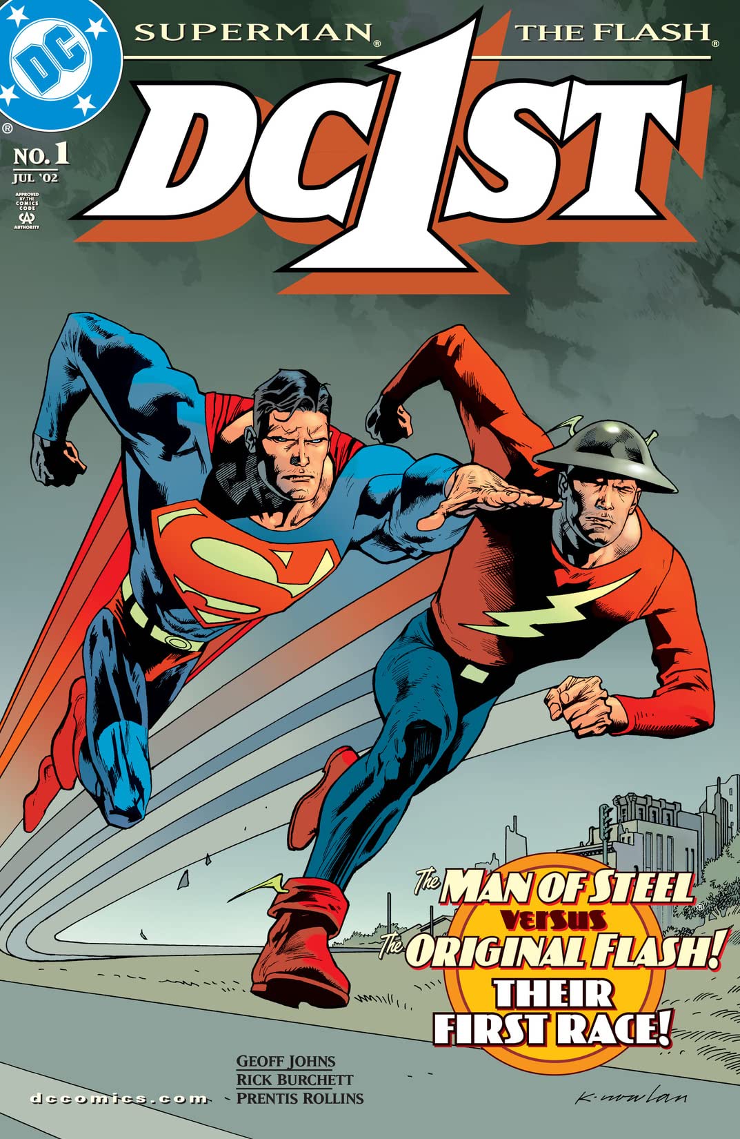 DC First: Flash / Superman #1 cover
