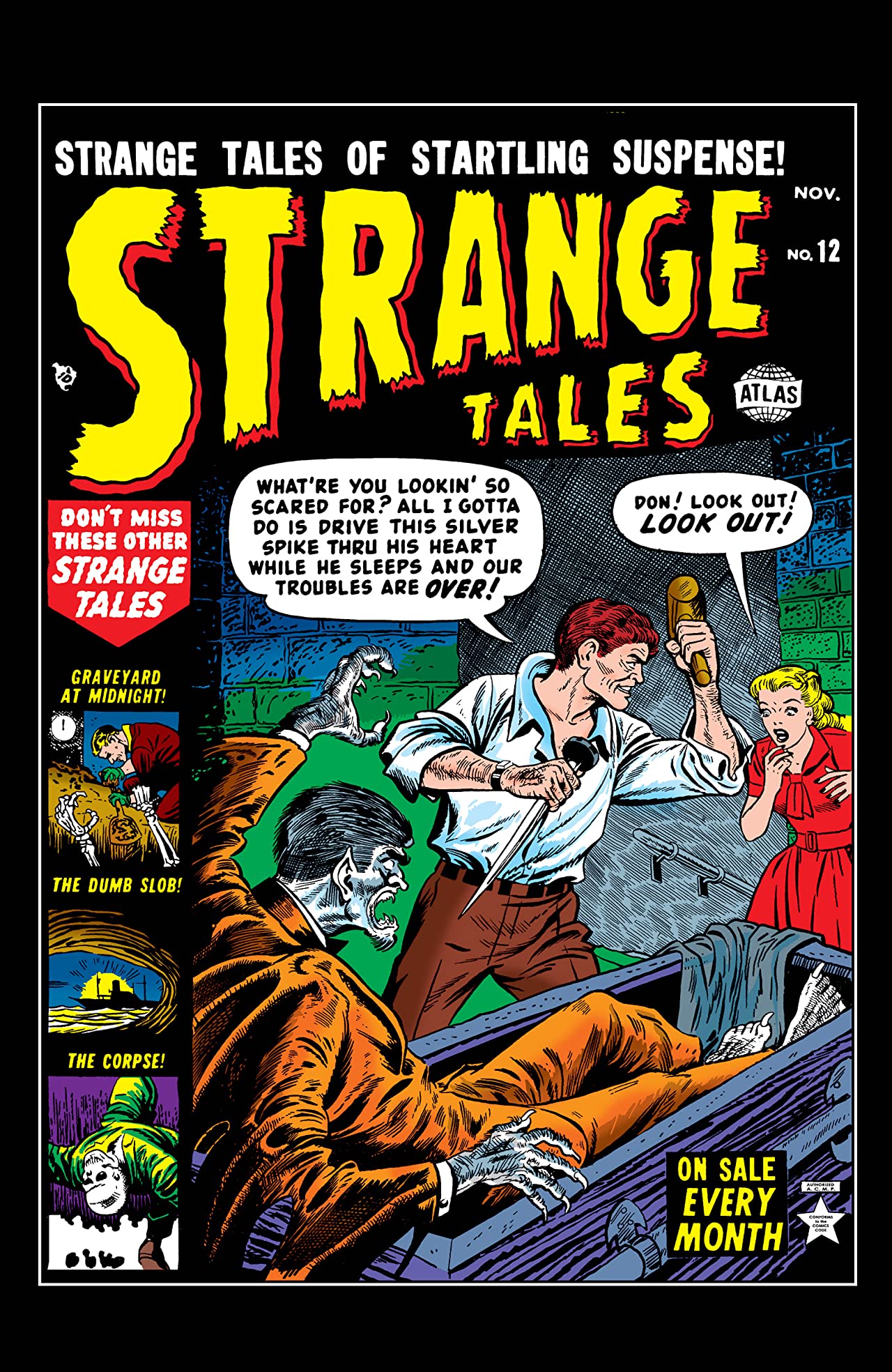 Strange Tales #12 cover