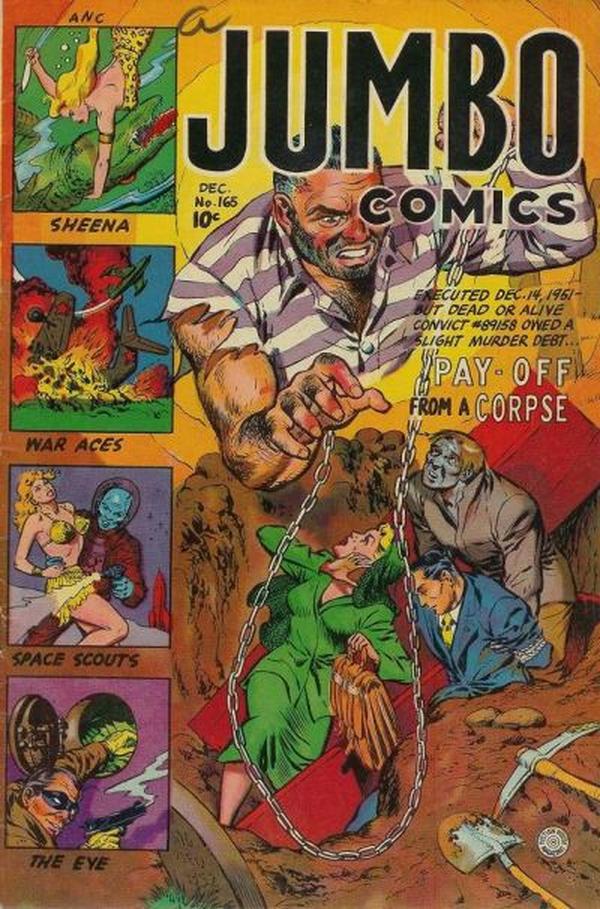 Jumbo Comics #165 cover