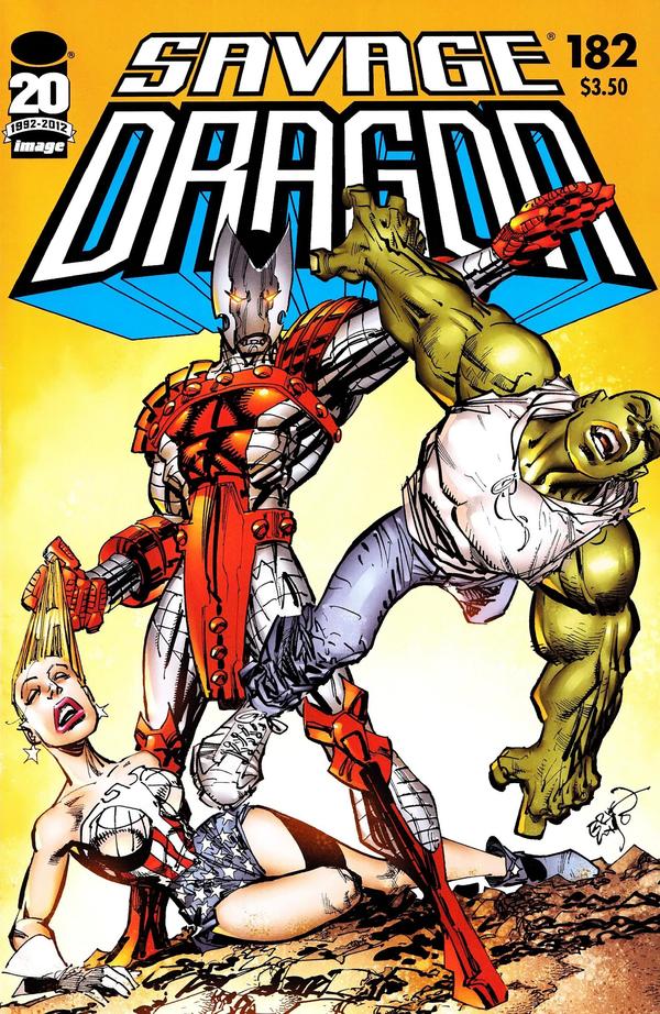Savage Dragon #182 cover