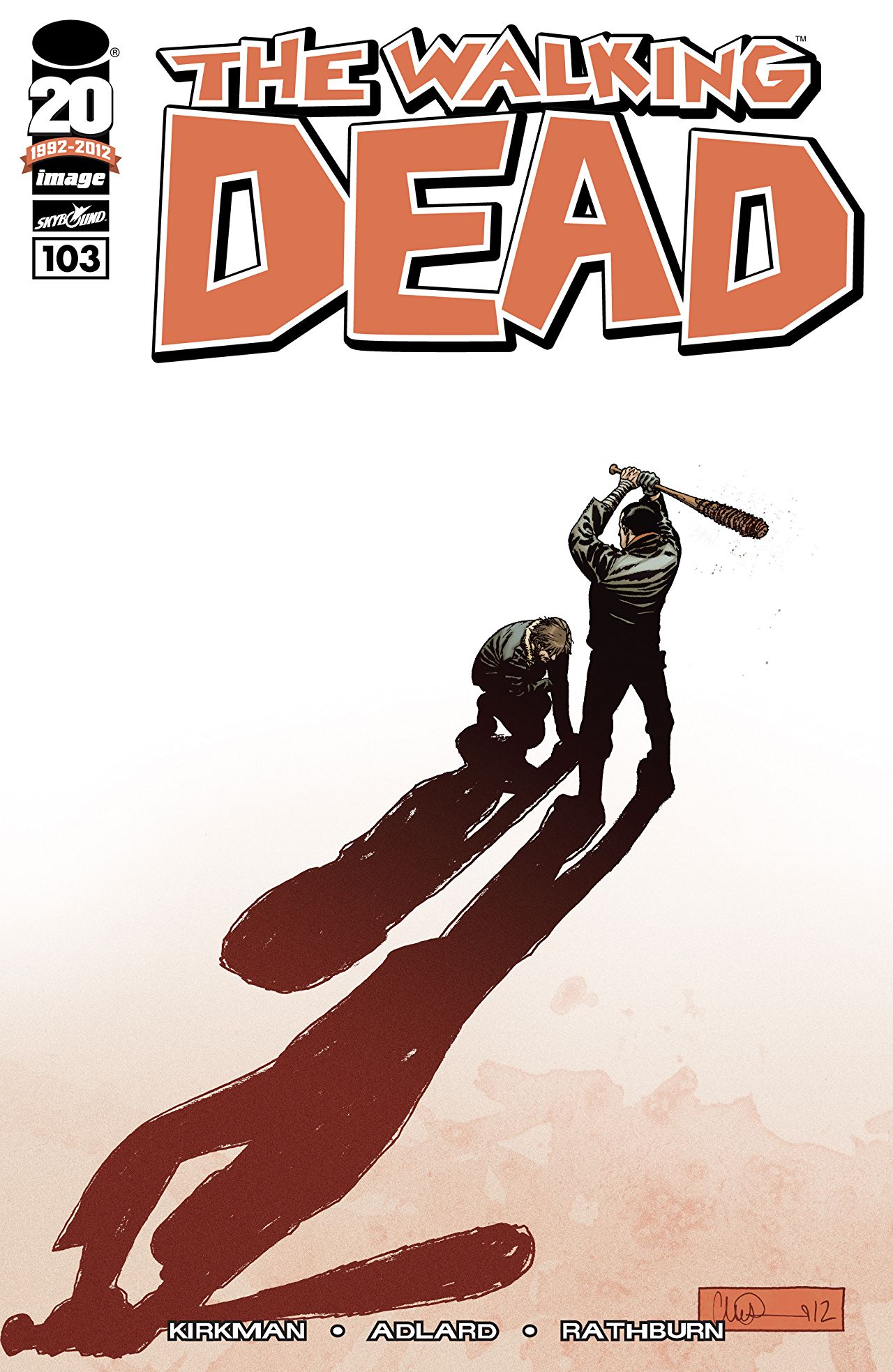 The Walking Dead #103 cover