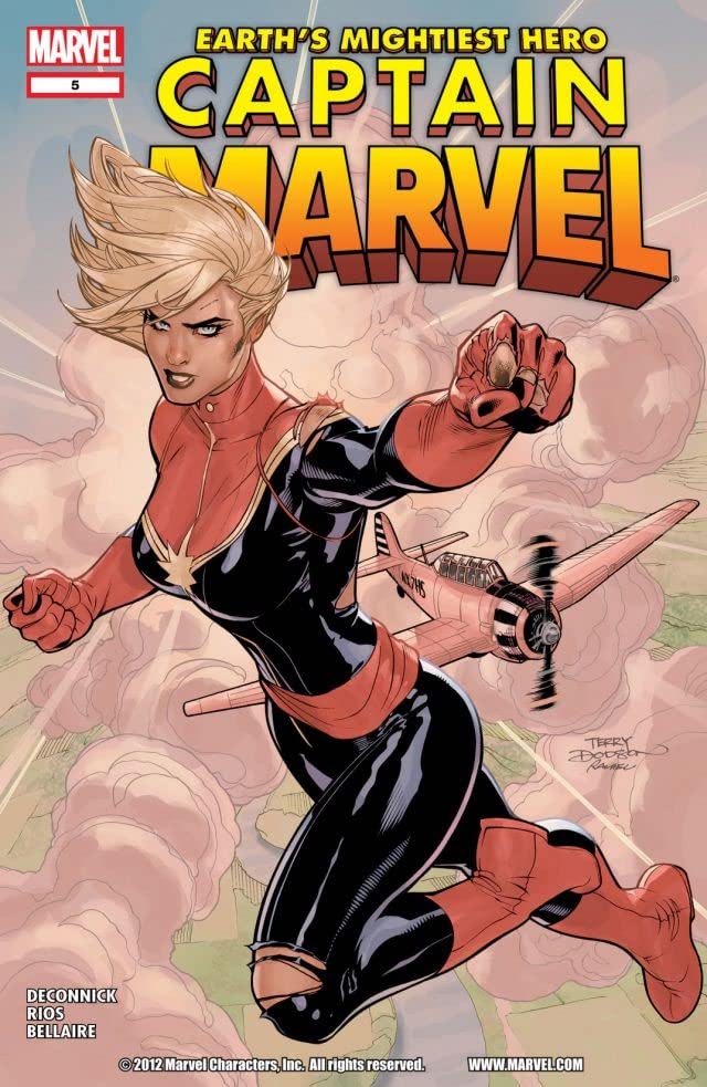 Captain Marvel #5 cover