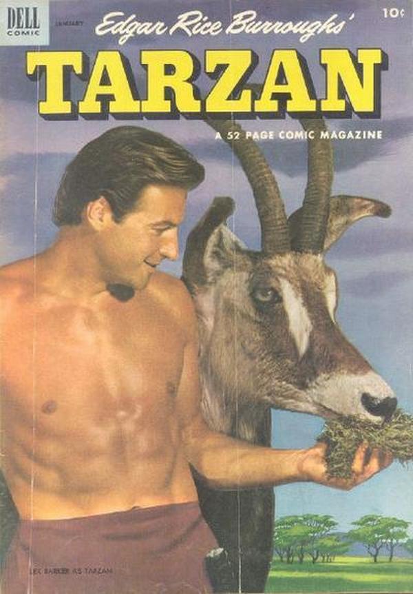 Edgar Rice Burroughs' Tarzan #40 cover