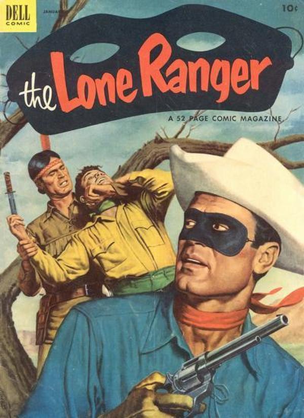 The Lone Ranger #55 cover
