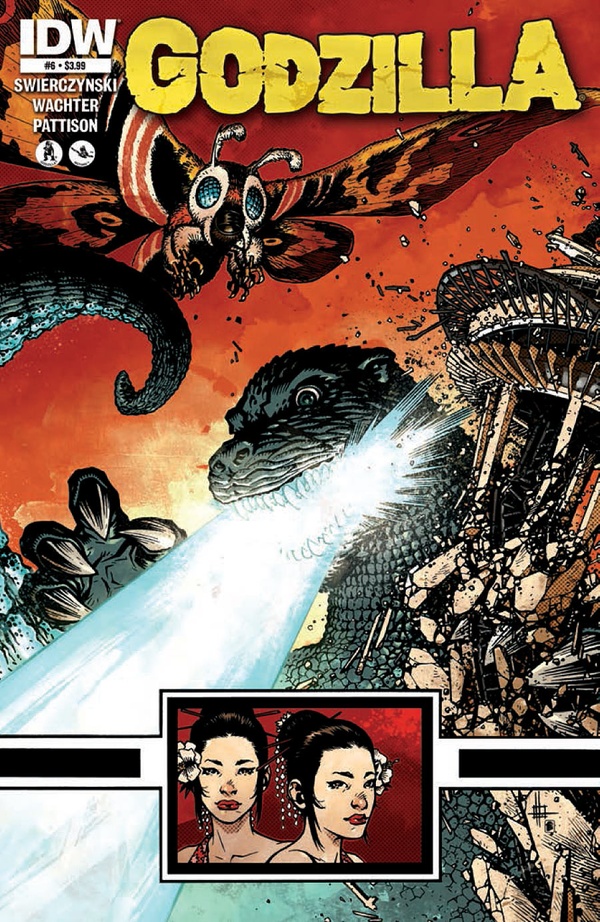 Godzilla #6 cover