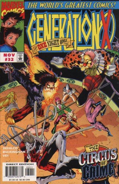 Generation X #32 cover