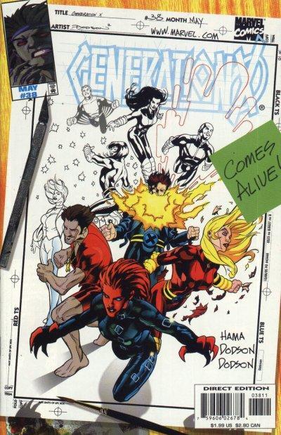 Generation X #38 cover