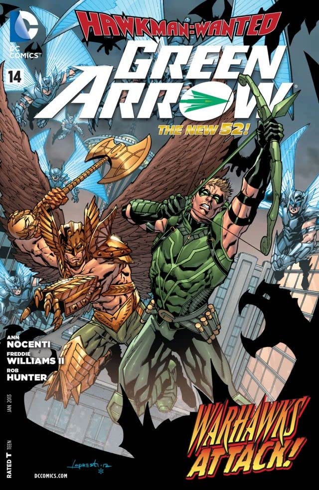Green Arrow #14 cover