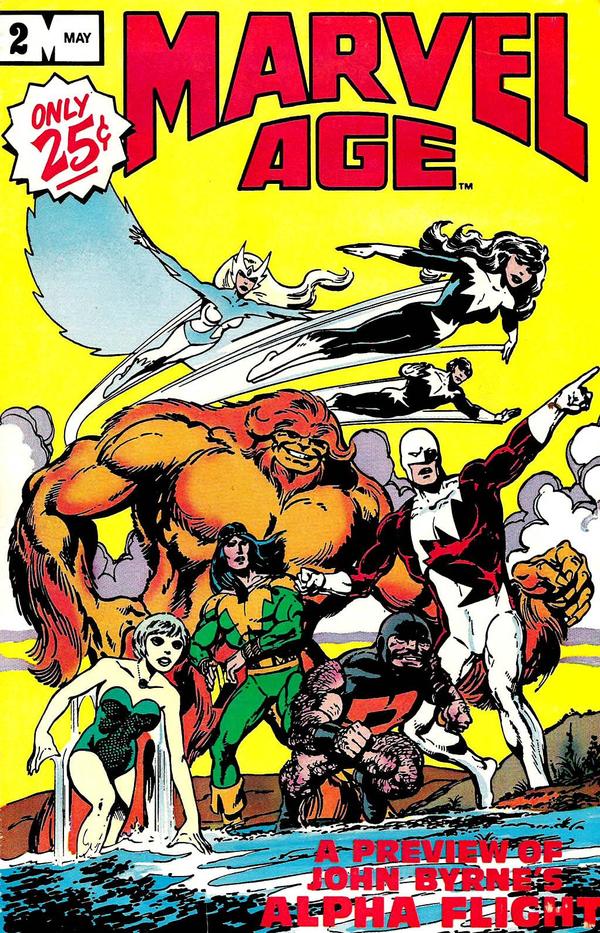 Marvel Age #2 cover