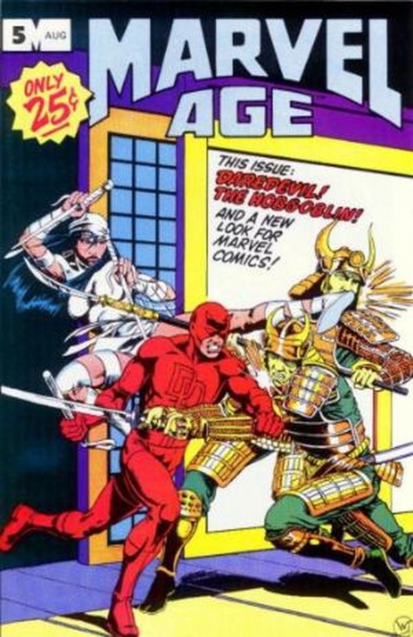 Marvel Age #5 cover