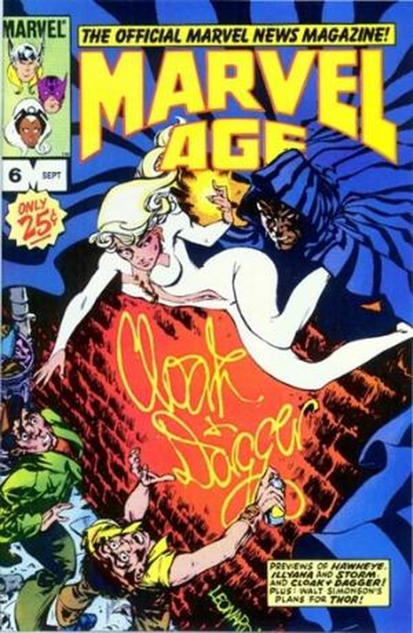 Marvel Age #6 cover