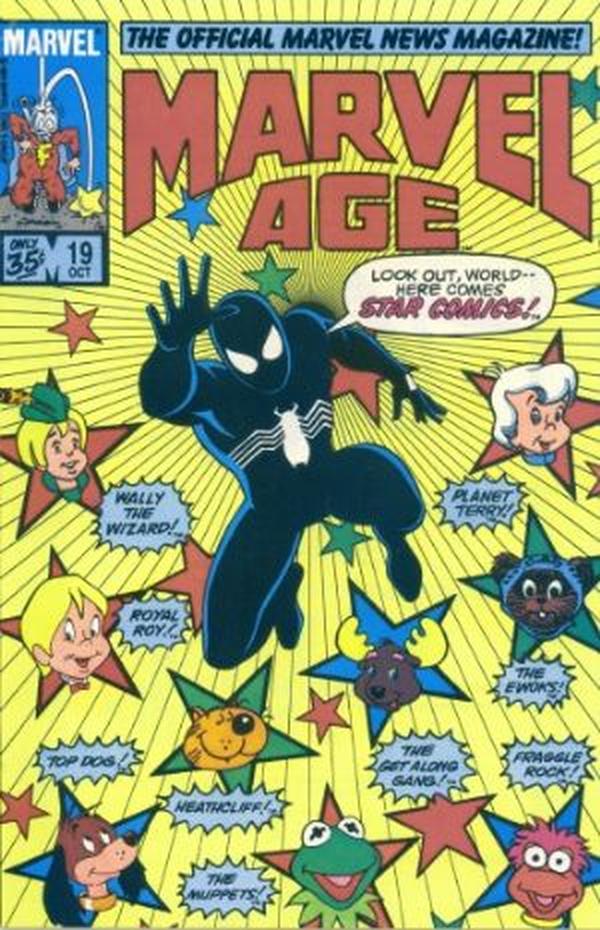Marvel Age #19 cover