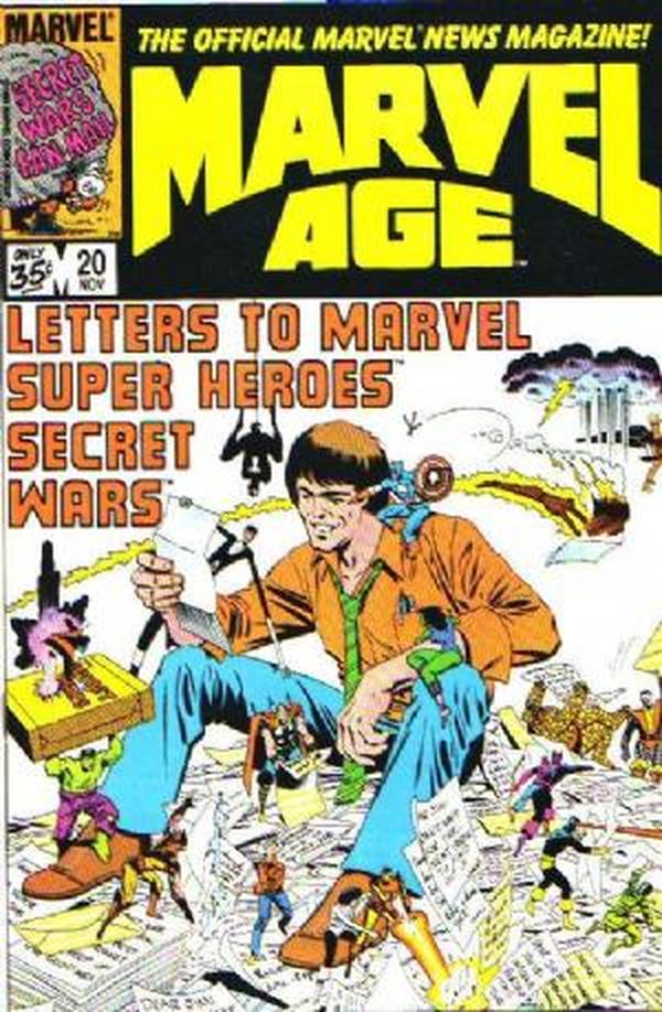 Marvel Age #20 cover