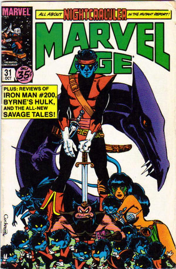 Marvel Age #31 cover