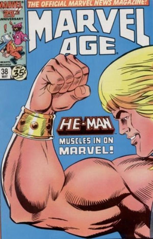 Marvel Age #38 cover