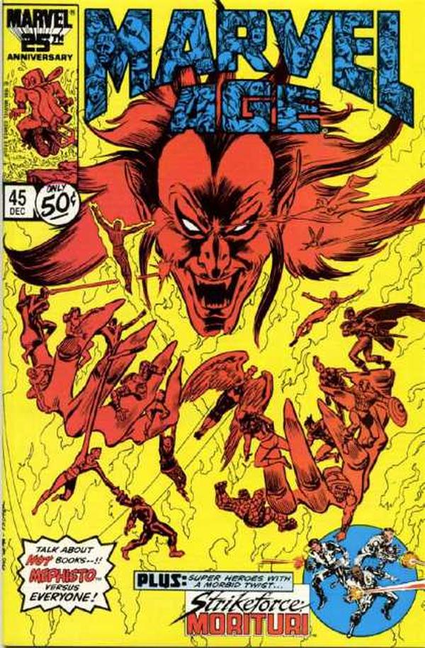 Marvel Age #45 cover
