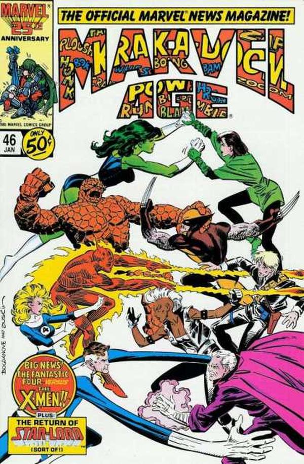 Marvel Age #46 cover