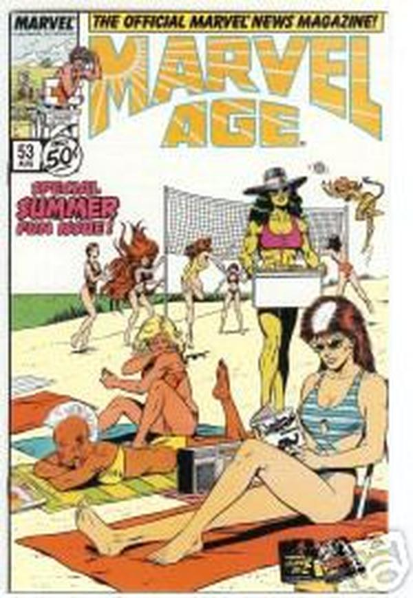 Marvel Age #53 cover