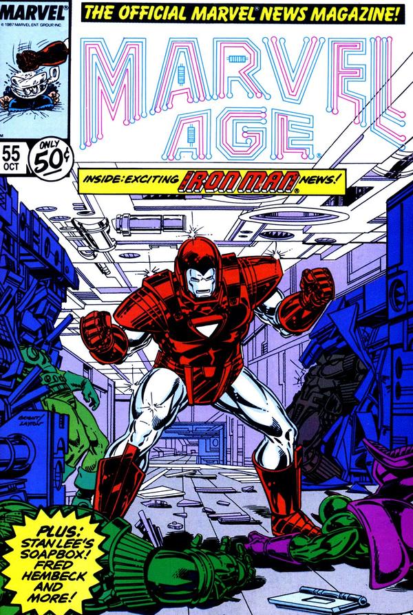 Marvel Age #55 cover