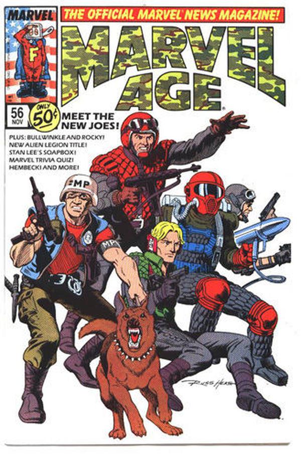 Marvel Age #56 cover