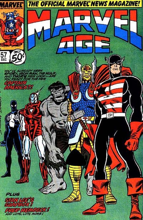 Marvel Age #57 cover
