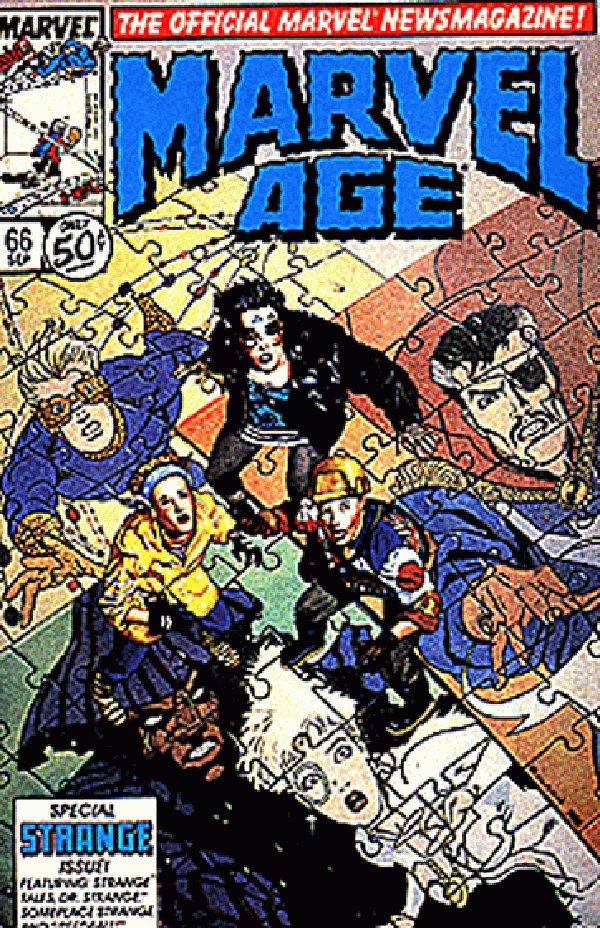 Marvel Age #66 cover