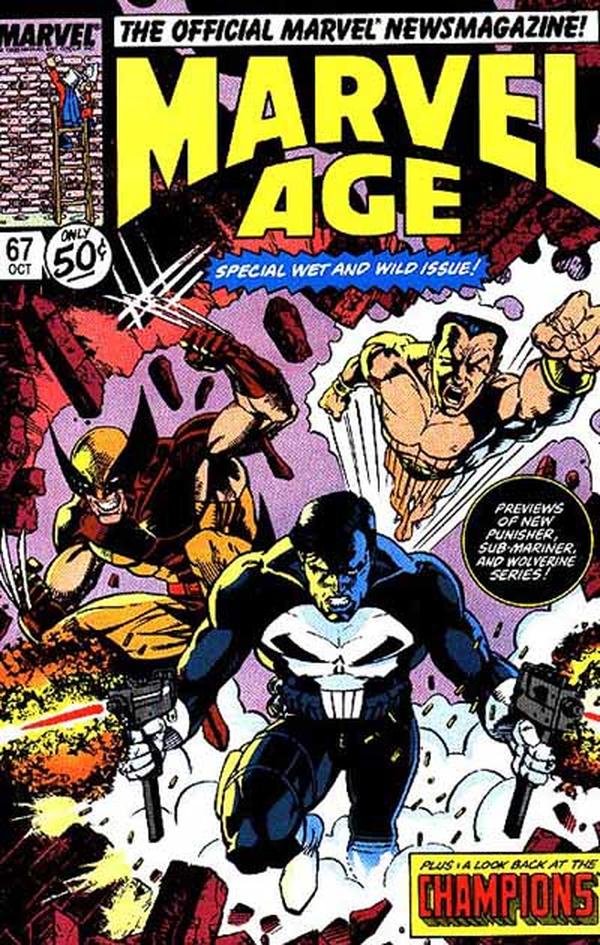 Marvel Age #67 cover