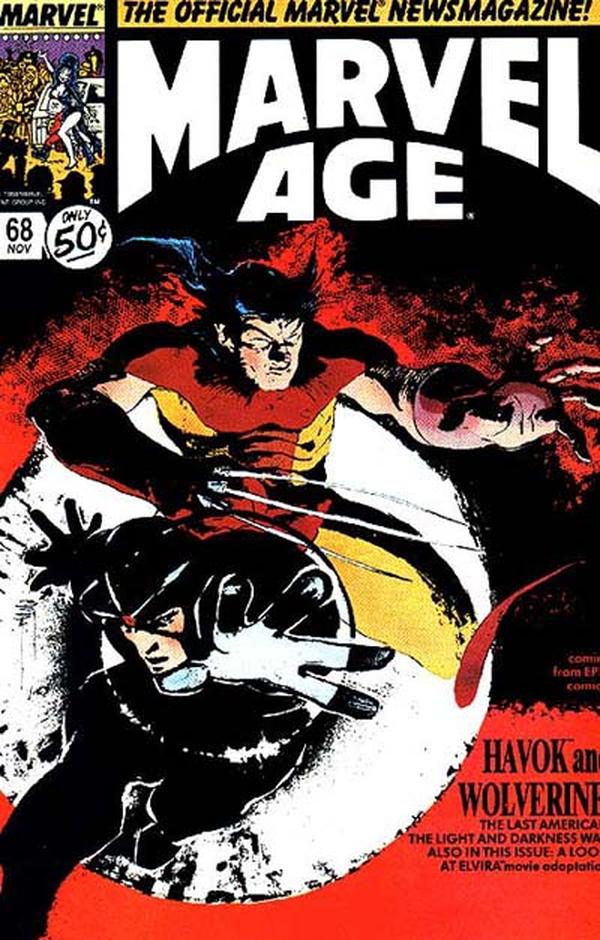 Marvel Age #68 cover
