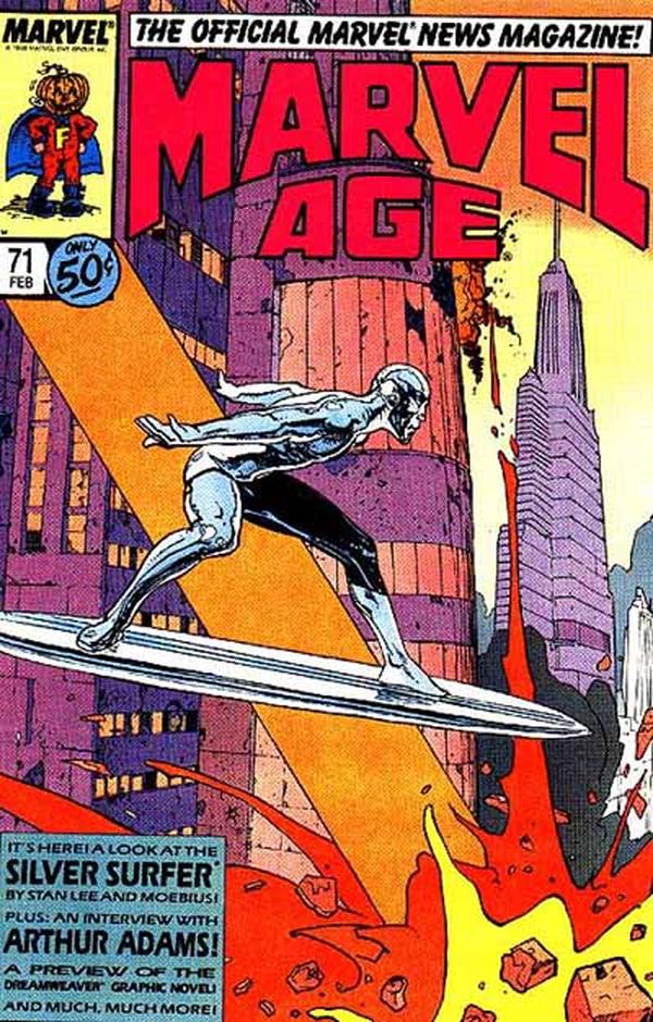 Marvel Age #71 cover