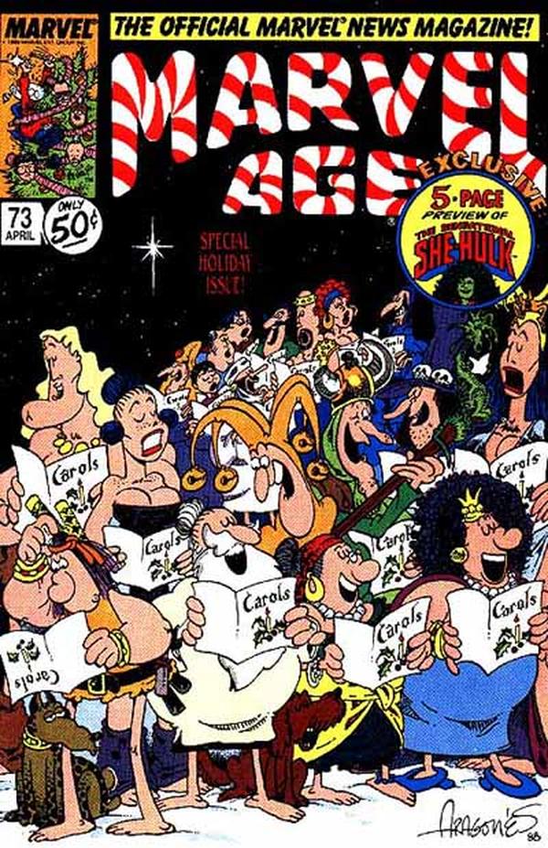 Marvel Age #73 cover