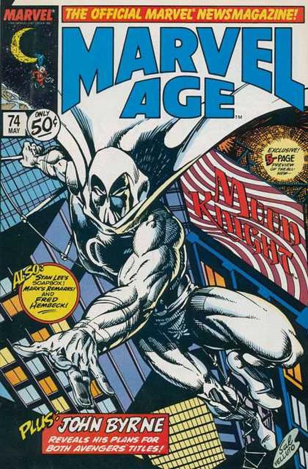 Marvel Age #74 cover