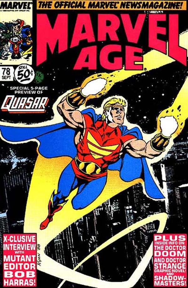 Marvel Age #78 cover