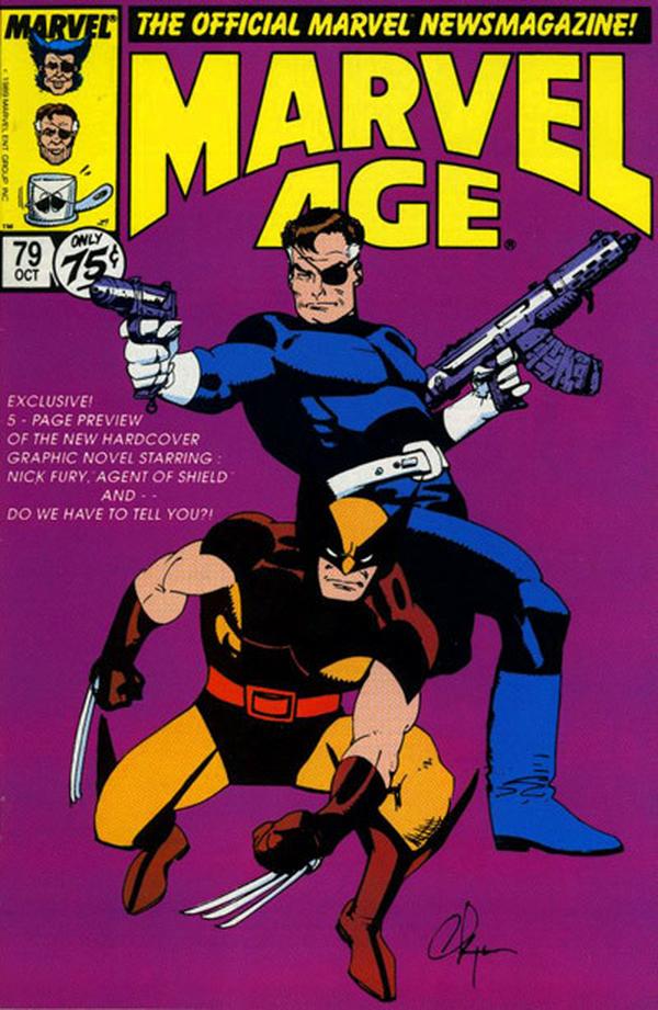 Marvel Age #79 cover