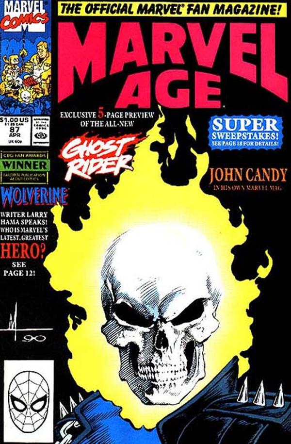 Marvel Age #87 cover
