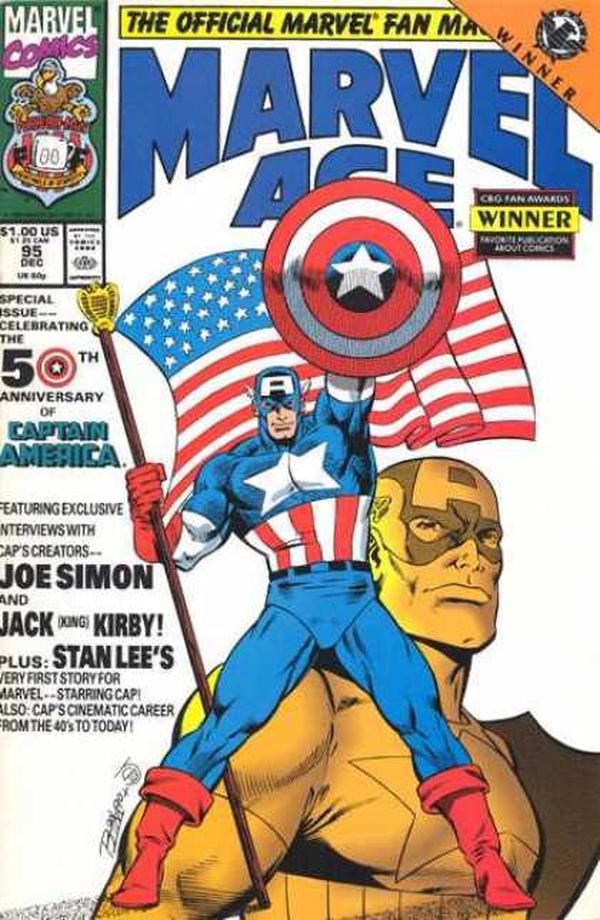 Marvel Age #95 cover