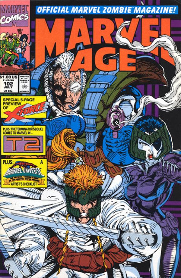 Marvel Age #102 cover