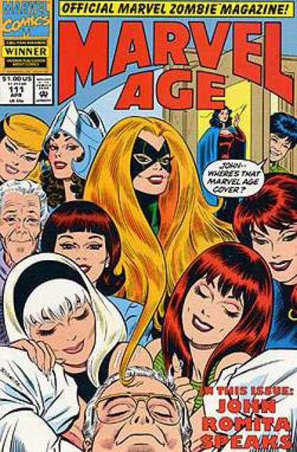 Marvel Age #111 cover