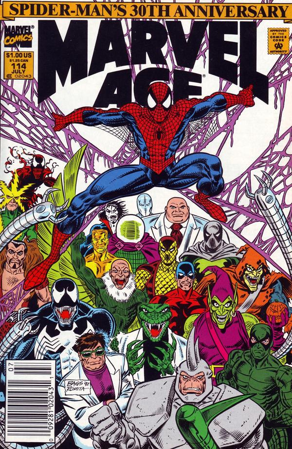 Marvel Age #114 cover