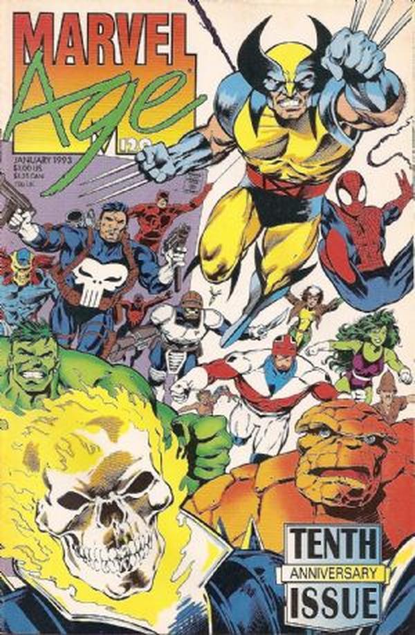 Marvel Age #120 cover