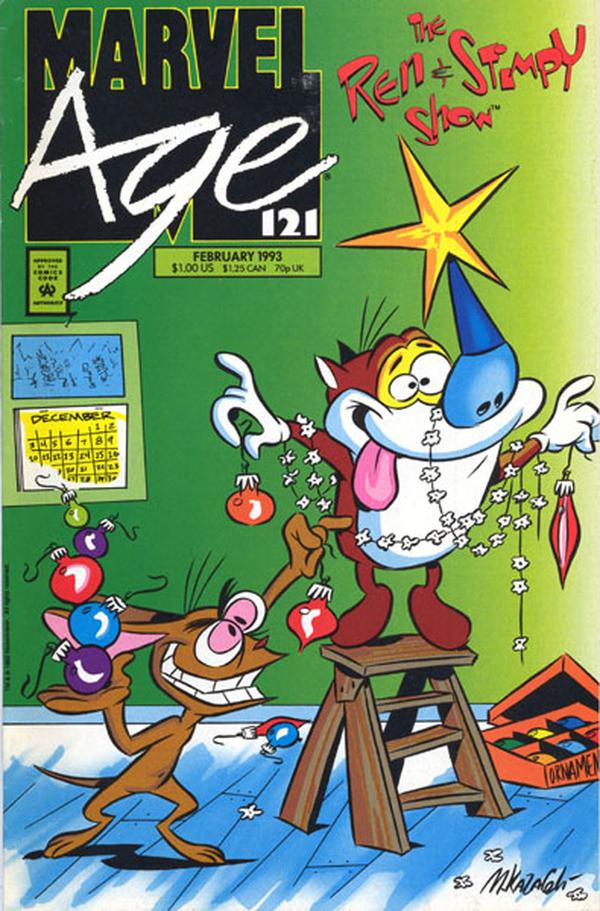 Marvel Age #121 cover