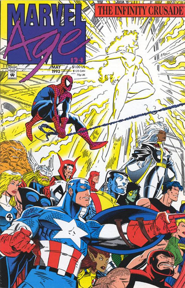 Marvel Age #124 cover